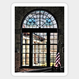 US Naval Academy - View From Dahlgren Hall Sticker